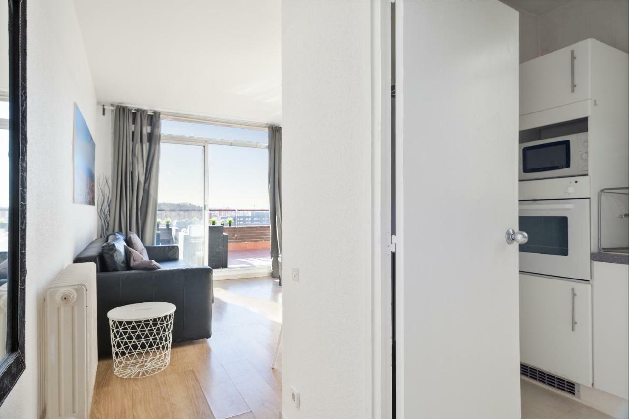 Sants Station Penthouse Apartment Barcelona Bagian luar foto
